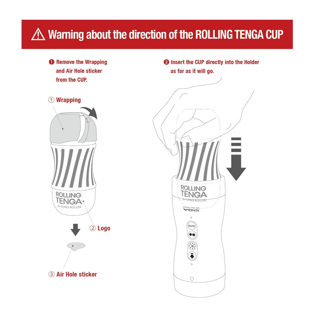 Tenga VACUUM GYRO ROLLER SET - 3