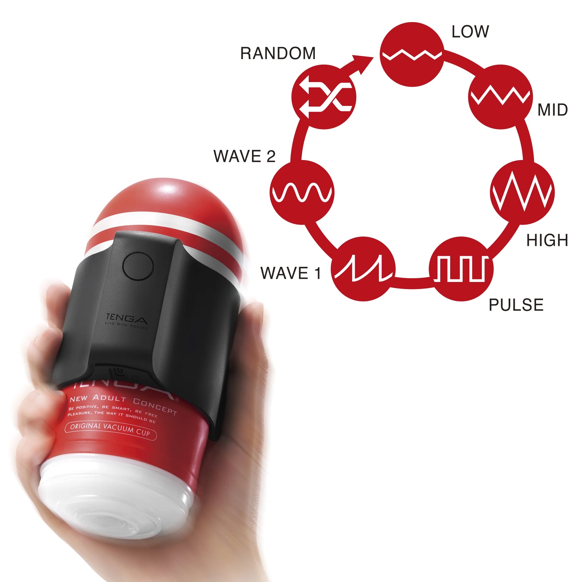 Tenga CUP VIBRATOR - 1